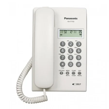 تلفن سیم دار پاناسونیک Panasonic KX-T7703SX